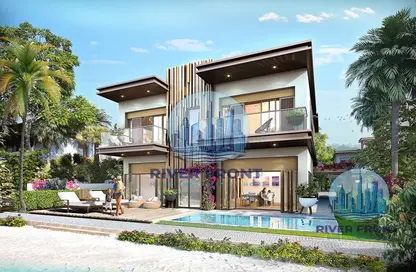 Villa - 6 Bedrooms - 7 Bathrooms for sale in Nice - Damac Lagoons - Dubai