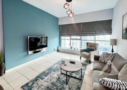 Living Room image for: Apartment - 2 bedrooms - 2 bathrooms for rent in The Point - Dubai Marina - Dubai, Image 1