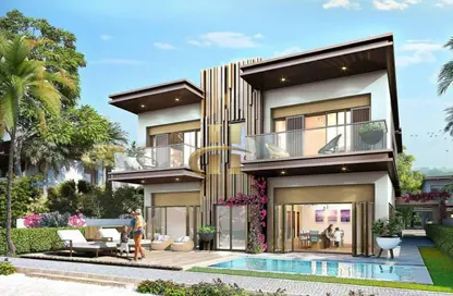 Townhouse - 5 Bedrooms - 6 Bathrooms for sale in Nice - Damac Lagoons - Dubai