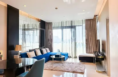 شقة - غرفة نوم - 2 حمامات للايجار في برج أبر كريست - دبي وسط المدينة - دبي