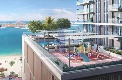 Apartment - 3 Bedrooms - 3 Bathrooms for sale in Beachgate by Address - EMAAR Beachfront - Dubai Harbour - Dubai