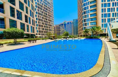 Pool image for: Duplex - 2 Bedrooms - 4 Bathrooms for rent in United Square - Al Khalidiya - Abu Dhabi, Image 1