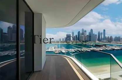 Apartment - 3 Bedrooms - 4 Bathrooms for rent in Palace Beach Residence - EMAAR Beachfront - Dubai Harbour - Dubai