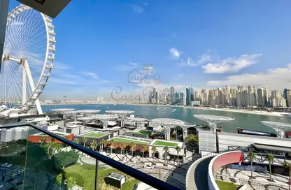 Balcony image for: Apartment - 3 Bedrooms - 4 Bathrooms for rent in Apartment Building 6 - Bluewaters Residences - Bluewaters - Dubai, Image 1