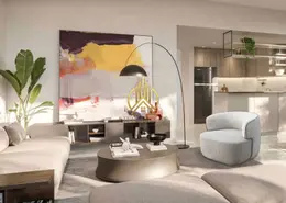 Living Room image for: Villa - 3 Bedrooms - 3 Bathrooms for sale in Aura - Tilal Al Ghaf - Dubai, Image 1
