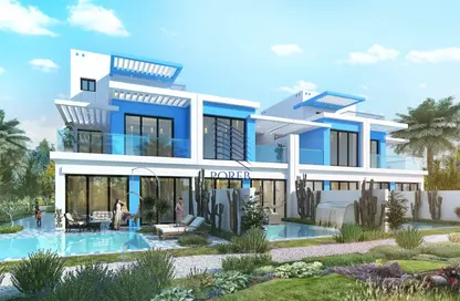 فيلا - 6 غرف نوم - 7 حمامات للبيع في سانتوريني - داماك لاجونز - دبي