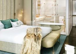 Room / Bedroom image for: Apartment - 1 bedroom - 1 bathroom for sale in Cavalli Casa Tower - Dubai Marina - Dubai, Image 1