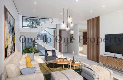 Living Room image for: Townhouse - 3 Bedrooms - 5 Bathrooms for sale in Al Jubail Island - Abu Dhabi, Image 1