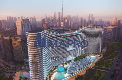 Apartment - 2 Bedrooms - 3 Bathrooms for sale in Binghatti Aquarise - Business Bay - Dubai