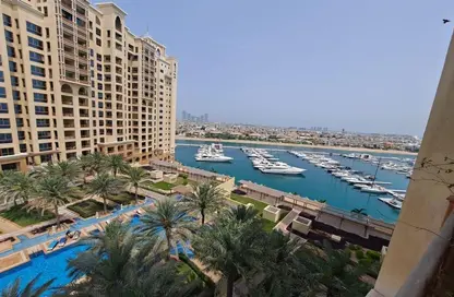 Water View image for: Apartment - 2 Bedrooms - 4 Bathrooms for sale in Marina Residences 6 - Marina Residences - Palm Jumeirah - Dubai, Image 1