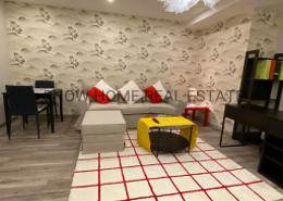Living / Dining Room image for: Apartment - 1 bedroom - 1 bathroom for rent in Al Karamah - Abu Dhabi, Image 1