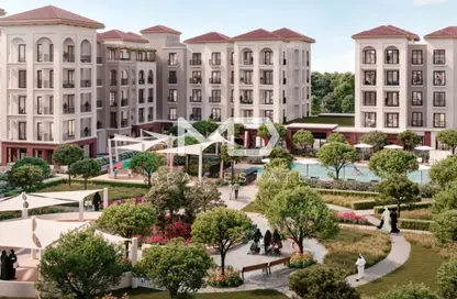 Apartment - 1 Bedroom - 2 Bathrooms for sale in Bloom Living - Zayed City (Khalifa City C) - Khalifa City - Abu Dhabi