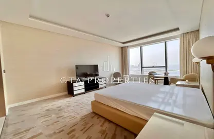 Apartment - Studio - 1 Bathroom for rent in The Palm Tower - Palm Jumeirah - Dubai