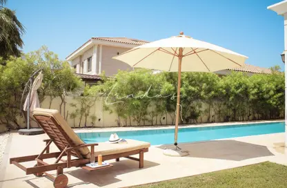 Villa - 4 Bedrooms - 5 Bathrooms for rent in Garden Homes Frond F - Garden Homes - Palm Jumeirah - Dubai
