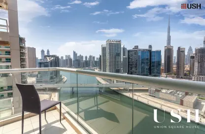 Apartment - 1 Bedroom - 2 Bathrooms for rent in Mayfair Tower - Business Bay - Dubai