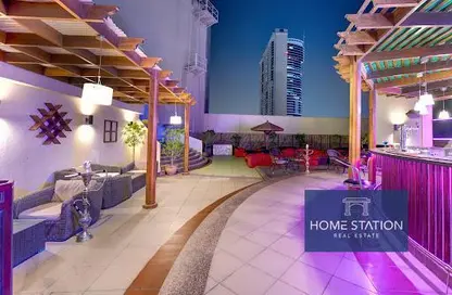 Terrace image for: Apartment - 2 Bedrooms - 3 Bathrooms for rent in City House 1 - Al Barsha 1 - Al Barsha - Dubai, Image 1