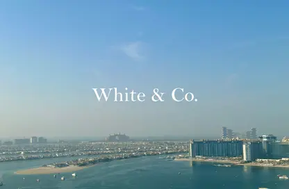 شقة - غرفة نوم - 1 حمام للبيع في برج Marina Vista 2 - مارينا فيستا - إعمار بيتشفرونت - دبي هاربور - دبي