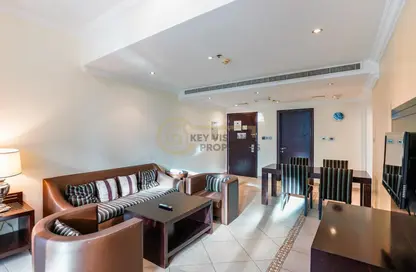 Living / Dining Room image for: Apartment - 1 Bedroom - 2 Bathrooms for rent in Barsha Valley - Al Barsha 1 - Al Barsha - Dubai, Image 1