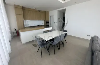 Dining Room image for: Apartment - 2 Bedrooms - 3 Bathrooms for rent in Serenia Residences West - Serenia Residences The Palm - Palm Jumeirah - Dubai, Image 1