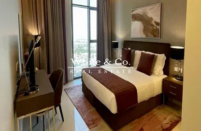 Room / Bedroom image for: Apartment - 1 Bedroom - 1 Bathroom for sale in Aykon City Tower B - Aykon City - Business Bay - Dubai, Image 1