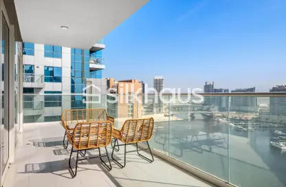 شقة - 2 غرف نوم - 2 حمامات للايجار في مساكن ريفا - الخليج التجاري - دبي