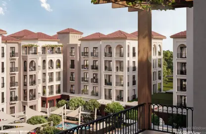 Apartment - Studio - 1 Bathroom for sale in Bloom Living - Zayed City (Khalifa City C) - Khalifa City - Abu Dhabi