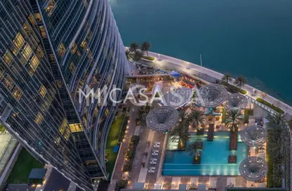 Apartment - 2 Bedrooms - 3 Bathrooms for rent in Rosewood Abu Dhabi - Al Maryah Island - Abu Dhabi