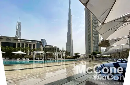 شقة - 2 غرف نوم - 3 حمامات للايجار في 1 فندق العنوان-سكاي فيو - أبراج العنوان سكاي فيو - دبي وسط المدينة - دبي