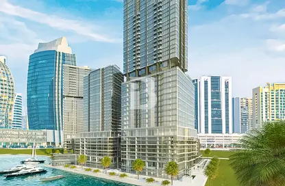 Outdoor Building image for: Apartment - 2 Bedrooms - 2 Bathrooms for sale in Radiant Viewz 2 - City Of Lights - Al Reem Island - Abu Dhabi, Image 1