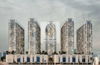 شقة - غرفة نوم - 2 حمامات للبيع في B3 برج الخور - أبراج الخيل - عجمان وسط المدينة - عجمان