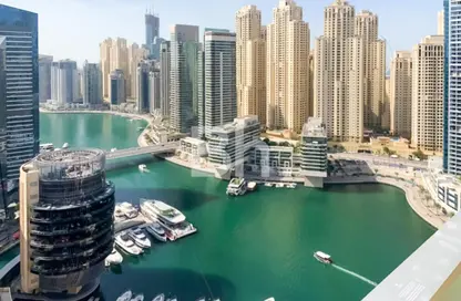 شقة - 1 حمام للايجار في جي دبليو ماريوت هوتيل مارينا - دبي مارينا - دبي