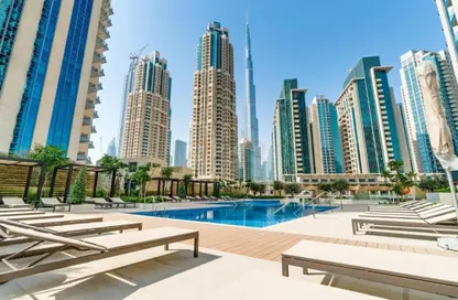 Apartment - 2 Bedrooms - 3 Bathrooms for rent in Vida Residence Downtown - Downtown Dubai - Dubai