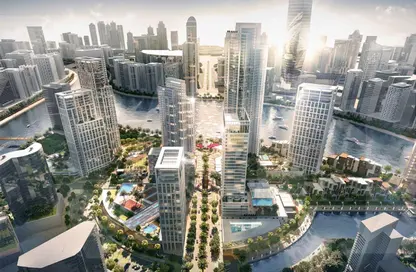 Apartment - 1 Bedroom - 2 Bathrooms for sale in Peninsula Three - Peninsula - Business Bay - Dubai