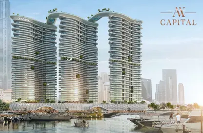Outdoor Building image for: Apartment - 2 Bedrooms - 3 Bathrooms for sale in Tower A - Damac Bay - Dubai Harbour - Dubai, Image 1