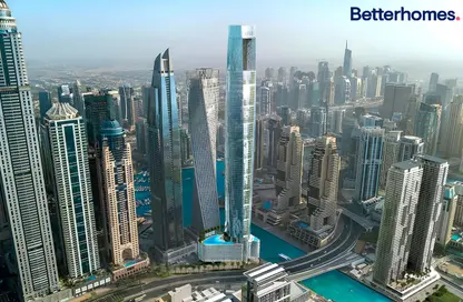 Apartment - Studio - 1 Bathroom for sale in Ciel Tower - Dubai Marina - Dubai