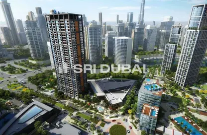 Apartment - Studio - 1 Bathroom for sale in Peninsula Five - Peninsula - Business Bay - Dubai