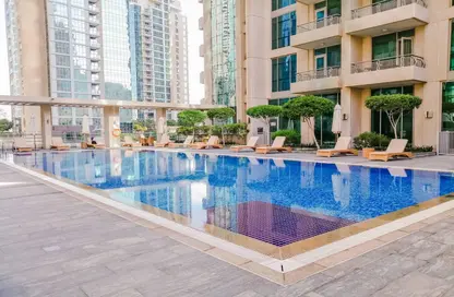 Pool image for: Apartment - 1 Bedroom - 2 Bathrooms for rent in Boulevard Central Tower 2 - Boulevard Central Towers - Downtown Dubai - Dubai, Image 1