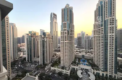 شقة - غرفة نوم - 2 حمامات للبيع في ذا ريزيدنس 3 - برج ريزيدنس - دبي وسط المدينة - دبي