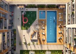 3D Floor Plan image for: Studio - 1 bathroom for sale in Pantheon Elysee II - Jumeirah Village Circle - Dubai, Image 1