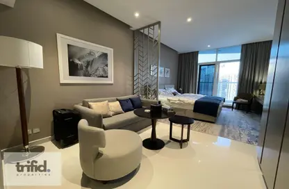 Apartment - Studio - 1 Bathroom for rent in PRIVE BY DAMAC (A) - DAMAC Maison Privé - Business Bay - Dubai
