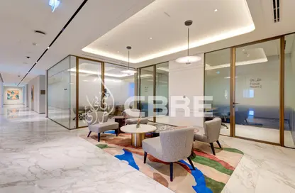 Office Space - Studio - 1 Bathroom for rent in One Za'abeel Tower - Zabeel 1 - Zabeel - Dubai