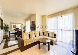 Living / Dining Room image for: Apartment - 2 bedrooms - 3 bathrooms for rent in Murjan 4 - Murjan - Jumeirah Beach Residence - Dubai, Image 1