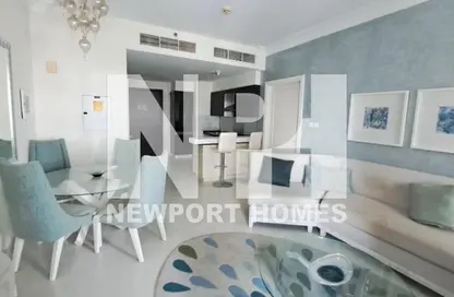 Apartment - 1 Bedroom - 2 Bathrooms for rent in The Signature - Burj Khalifa Area - Downtown Dubai - Dubai