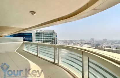 Apartment - 3 Bedrooms - 5 Bathrooms for rent in Al Ain Tower - Khalidiya Street - Al Khalidiya - Abu Dhabi