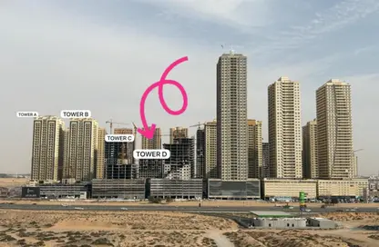 شقة - غرفة نوم - 2 حمامات للبيع في جولدكريست دريمز - مدينة الإمارات - عجمان