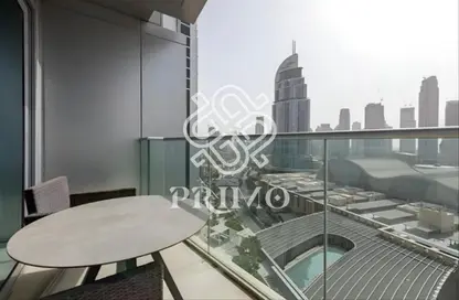 شقة - 2 غرف نوم - 3 حمامات للايجار في فندق ادريس فاونتن فيوز - العنوان رزيدنس فاونتن فيوز - دبي وسط المدينة - دبي