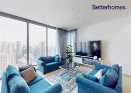 Living Room image for: Apartment - 3 bedrooms - 4 bathrooms for sale in 5242 Tower 1 - 5242 - Dubai Marina - Dubai, Image 1
