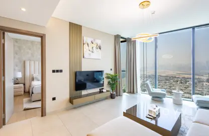 Apartment - 1 Bedroom - 2 Bathrooms for rent in Waves Grande - Sobha Hartland - Mohammed Bin Rashid City - Dubai