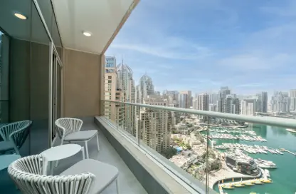 Apartment - 2 Bedrooms - 2 Bathrooms for rent in Marina Heights - Dubai Marina - Dubai