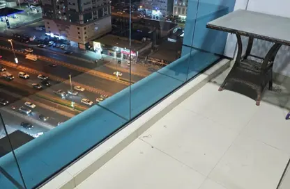 Apartment - 1 Bedroom - 2 Bathrooms for rent in Gulfa Towers - Al Rashidiya 1 - Al Rashidiya - Ajman